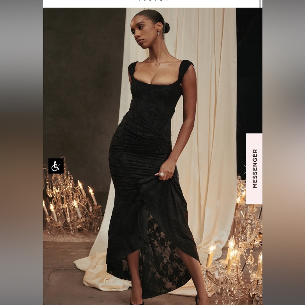 House of CB Cesca Dress Black (NEW)